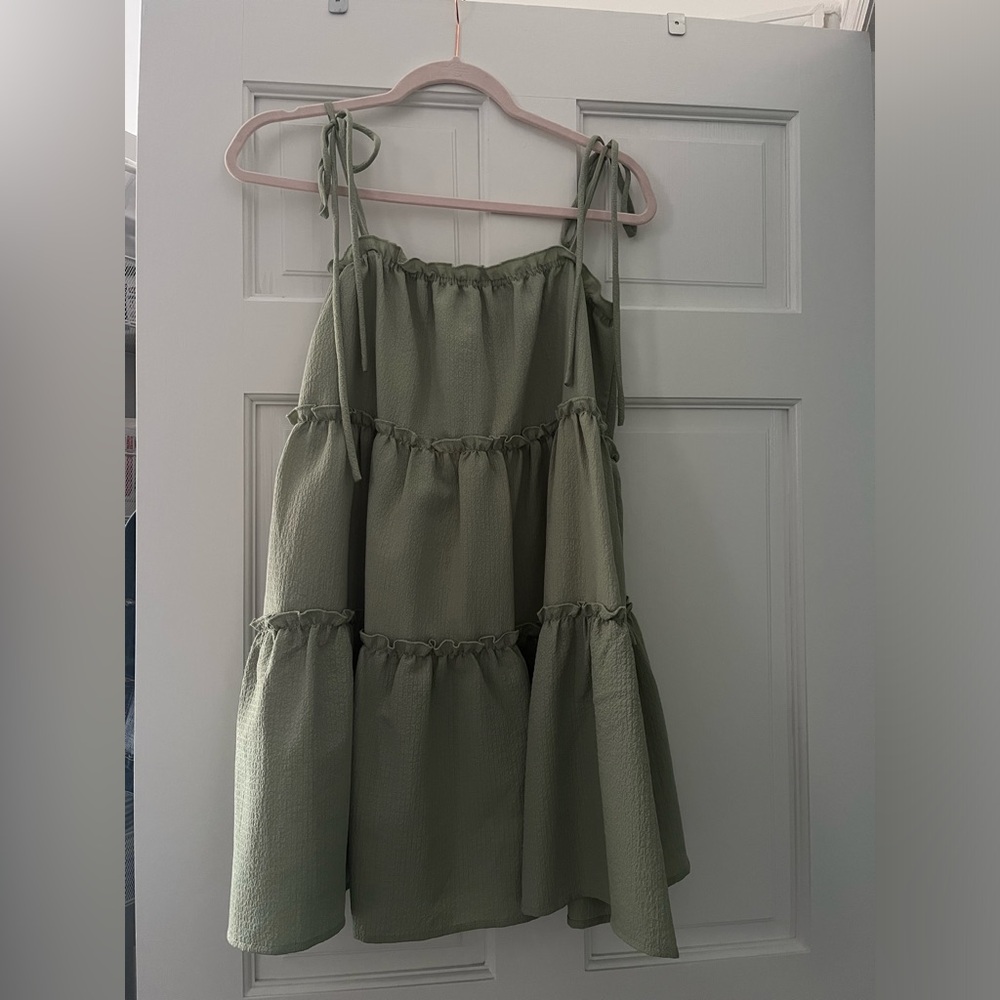 Green dress